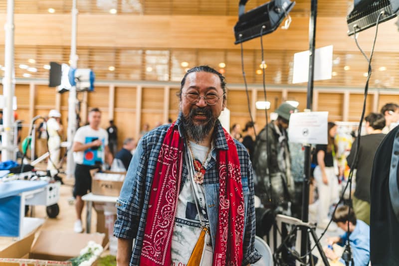 Off-White fashion week paris backstage photos