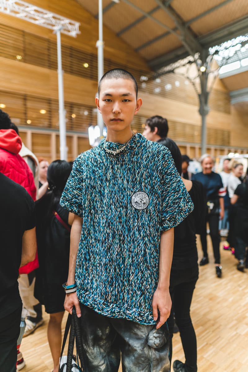 Off-White fashion week paris backstage photos