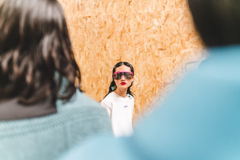 Off-White fashion week paris backstage photos