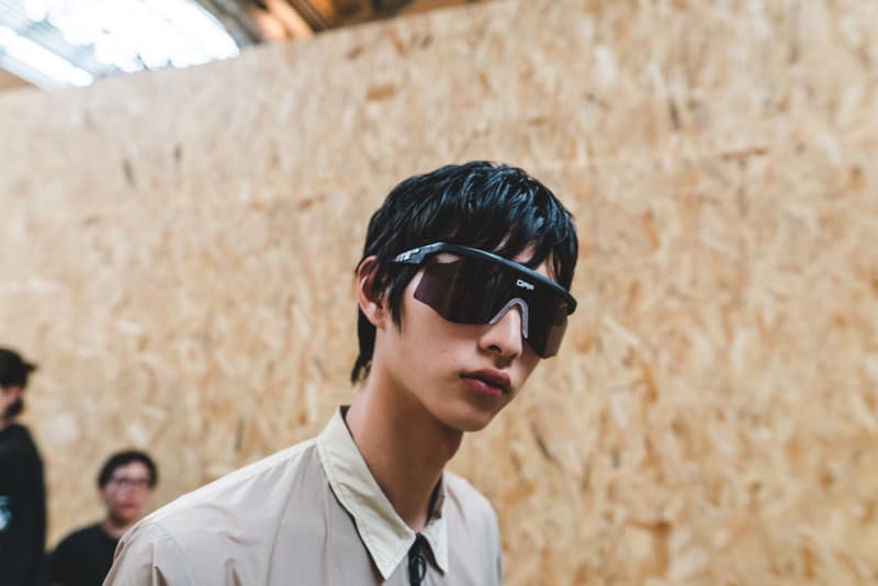 Off-White fashion week paris backstage photos