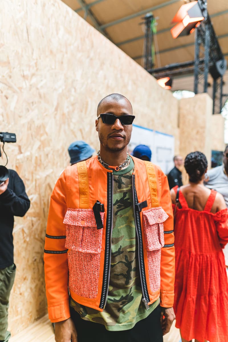 Off-White fashion week paris backstage photos