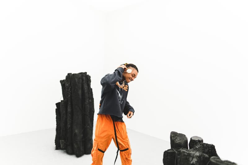 Off-White fashion week paris backstage photos