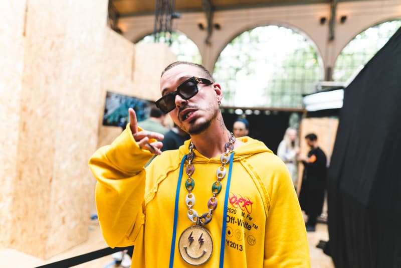 Off-White fashion week paris backstage photos