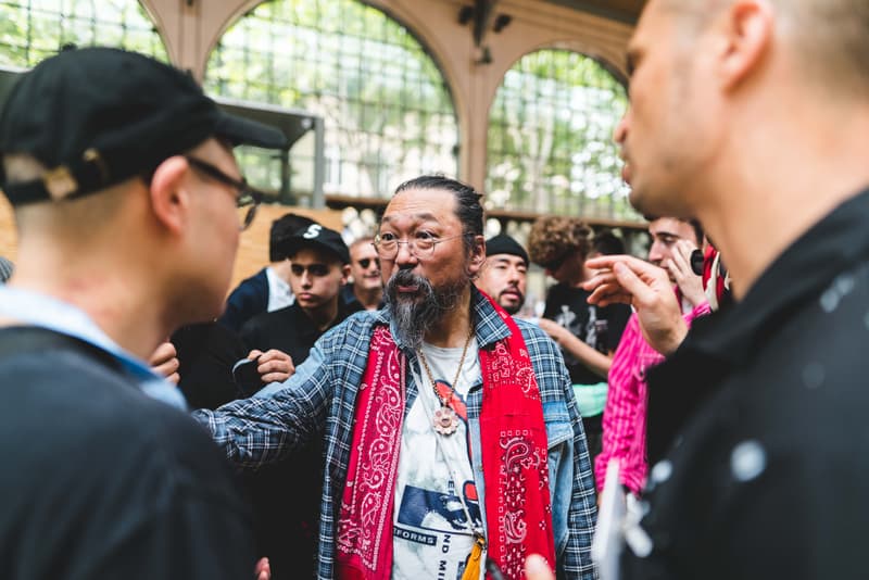 Off-White fashion week paris backstage photos