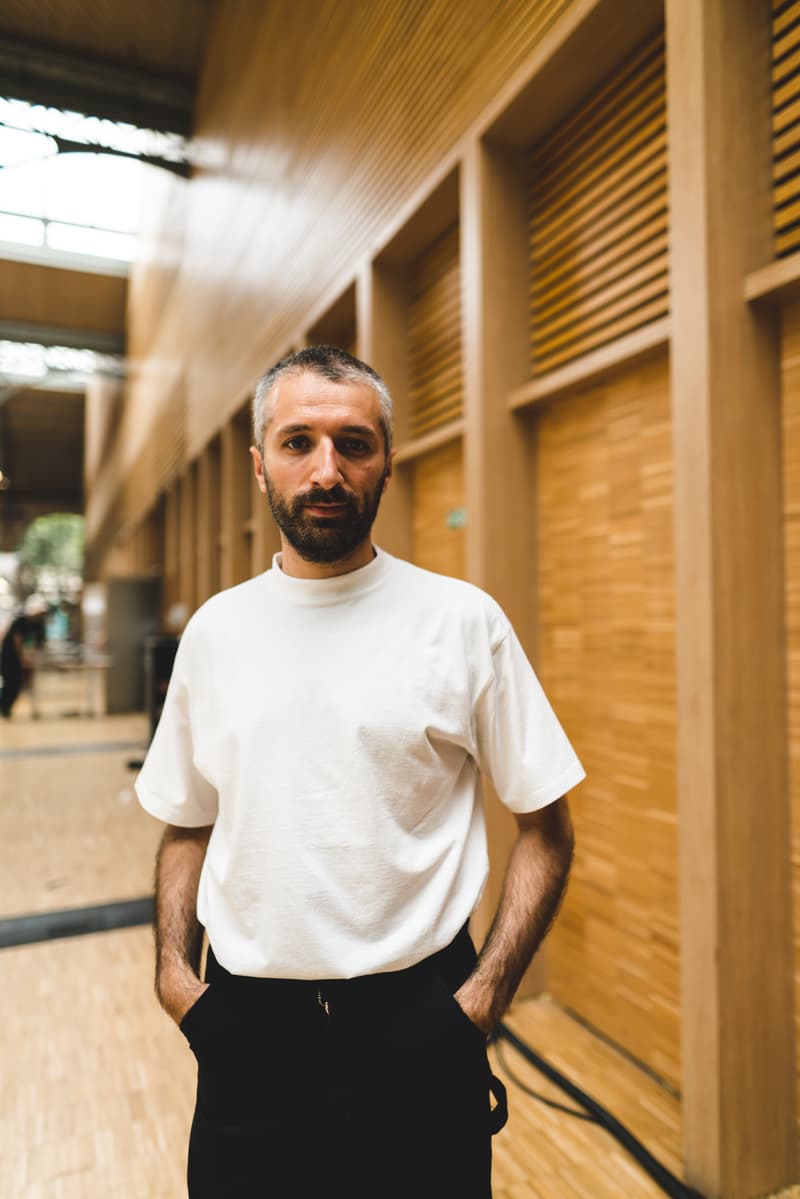 Off-White fashion week paris backstage photos