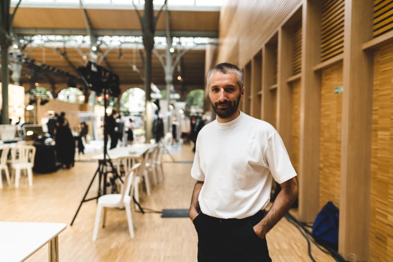 Off-White fashion week paris backstage photos