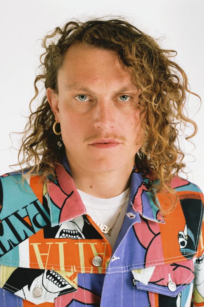 Patta veste jean patchwork photos