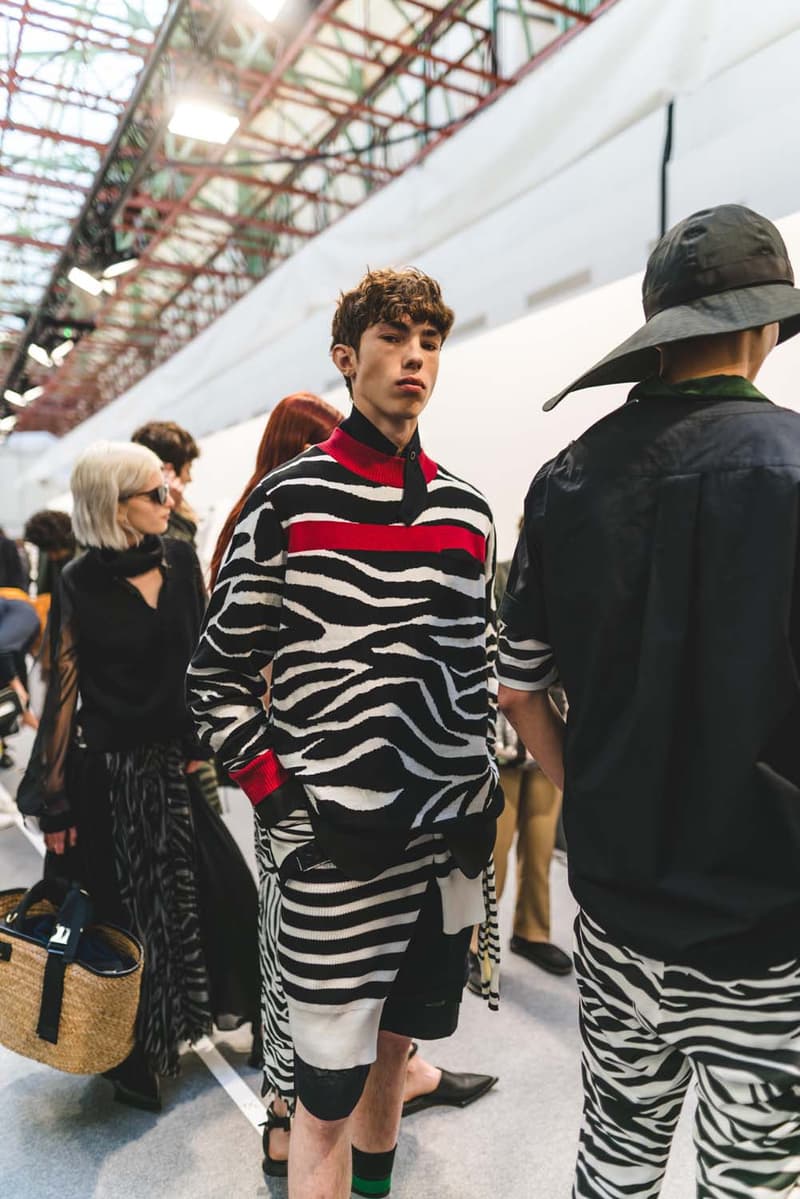 sacai fashion week paris défilé backstages photos printemps ete 2020