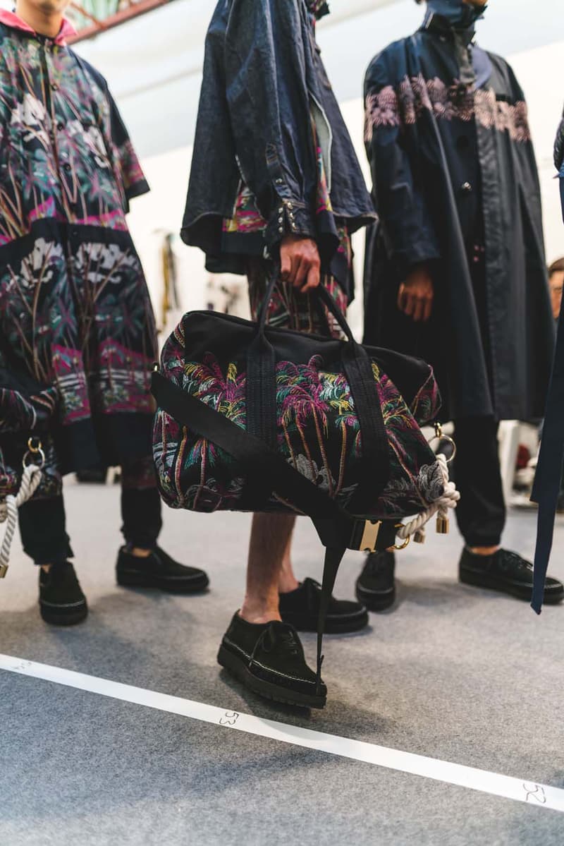 sacai fashion week paris défilé backstages photos printemps ete 2020