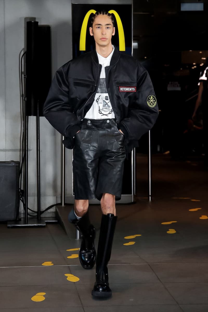 Photo du défilé Vetements