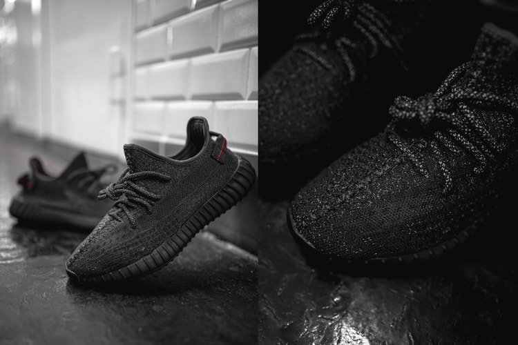 adidas annonce par surprise la sortie en physique de la YEEZY 350 V2 "Static Black Reflective"