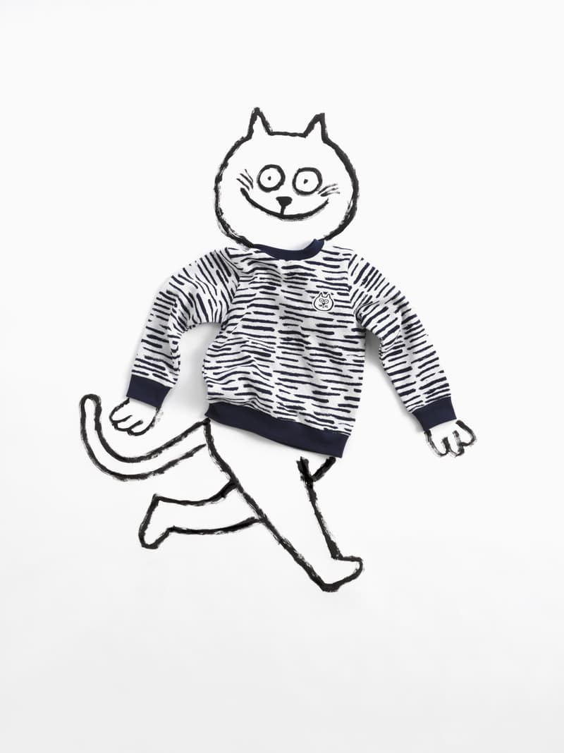 Petit Bateau collabore avec l'illustrateur français Jean Jullien