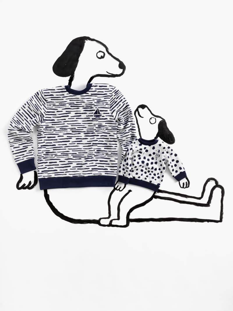 Petit Bateau collabore avec l'illustrateur français Jean Jullien