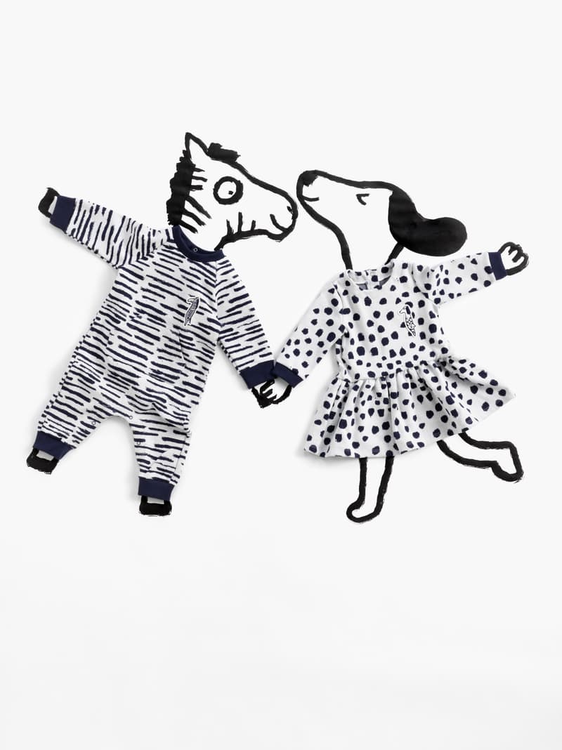 Petit Bateau collabore avec l'illustrateur français Jean Jullien