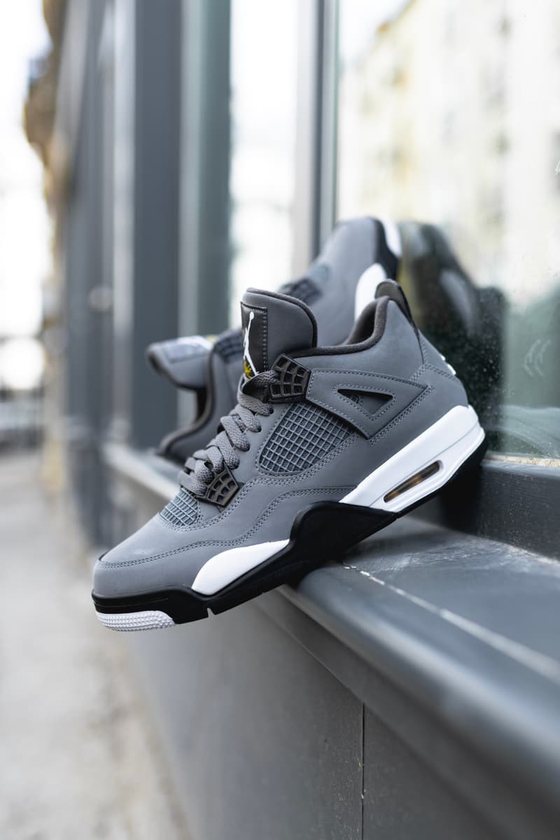 Photo Air Jordan 4 "Cool Grey"