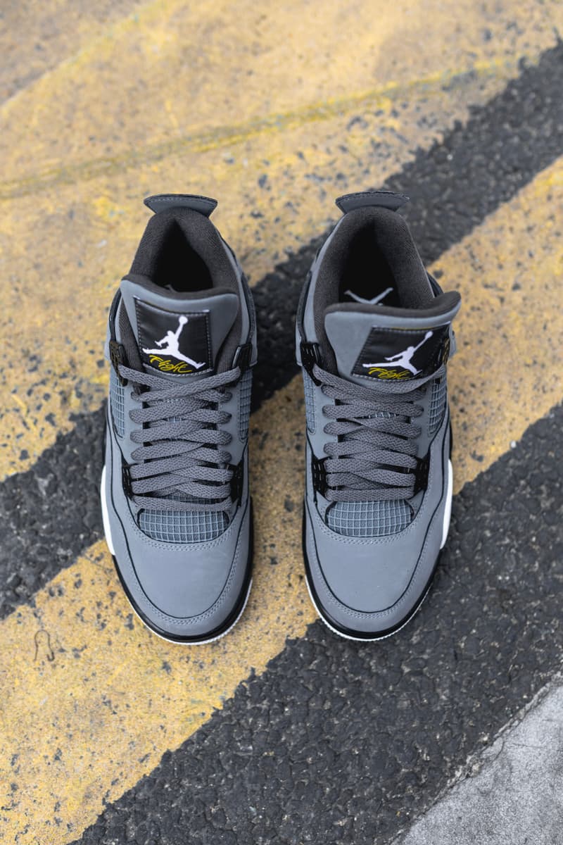 Photo Air Jordan 4 "Cool Grey"