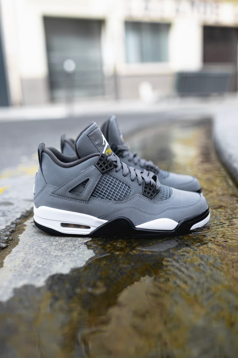 Photo Air Jordan 4 "Cool Grey"