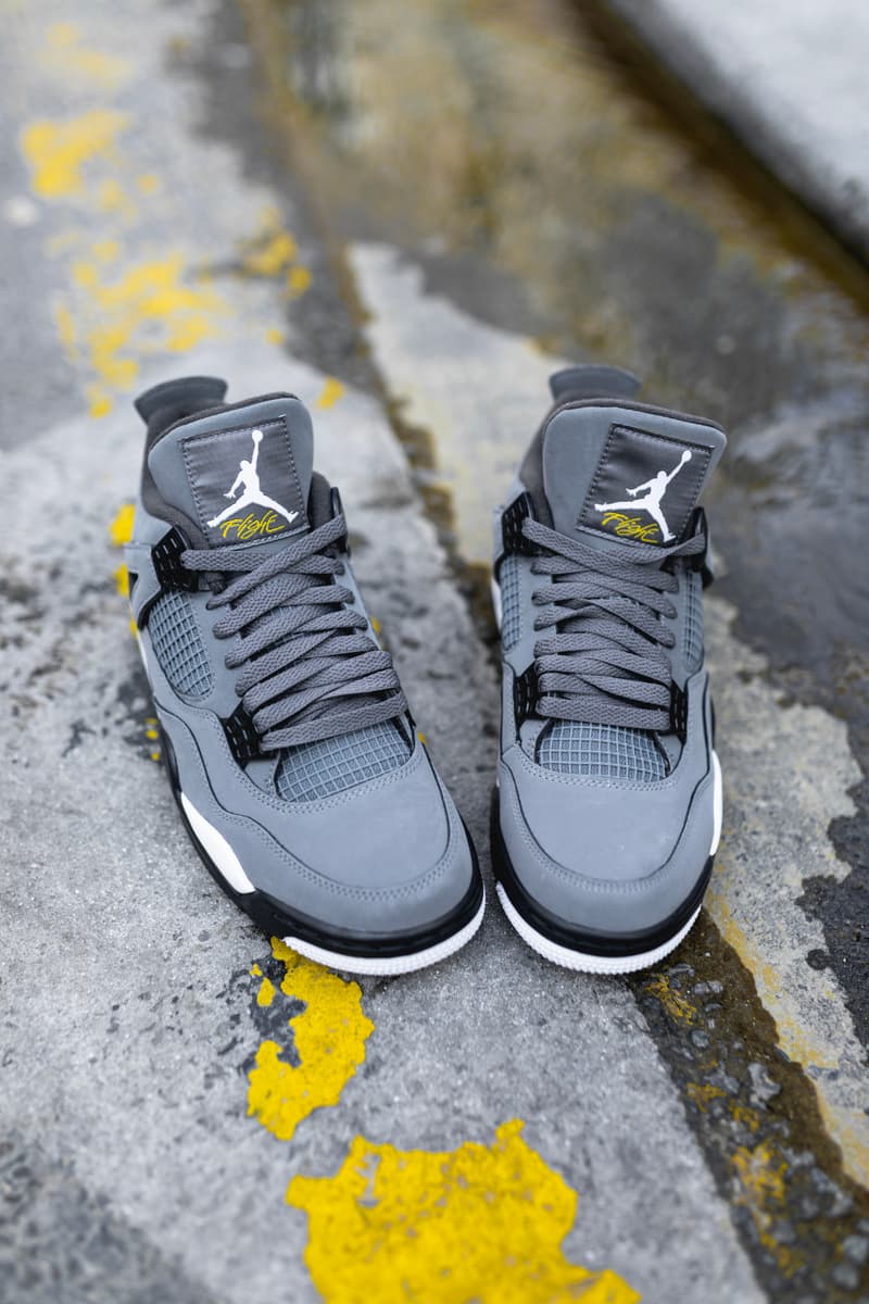 Photo Air Jordan 4 "Cool Grey"