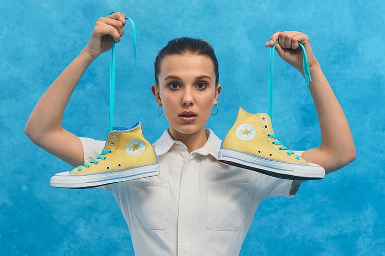 La star de Stranger Things Millie Bobby Brown et Converse dévoilent une collection de sneakers personnalisables