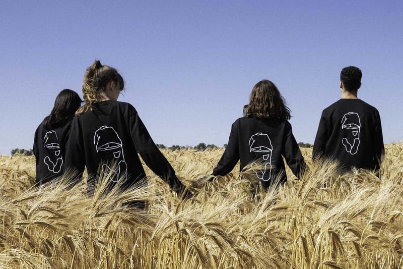 Encré. collabore avec l'artiste Samuel Eckert pour la collection capsule "summer nineteen"