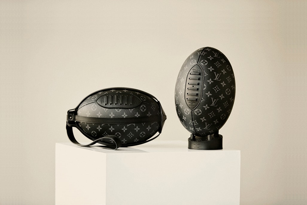 Louis Vuitton dévoile un ballon de rugby monogrammé avec Dan