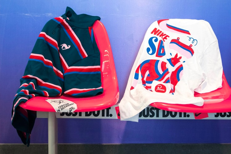 Un aperçu détaillé de la collection textile Nike x Parra