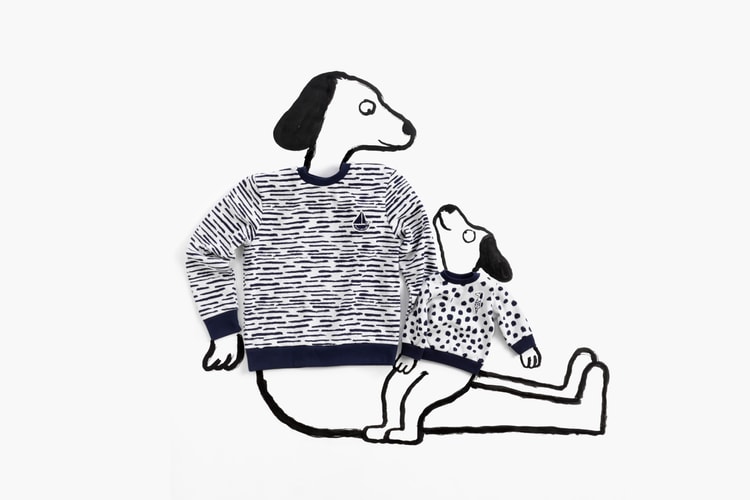 Petit Bateau collabore avec l'illustrateur français Jean Jullien