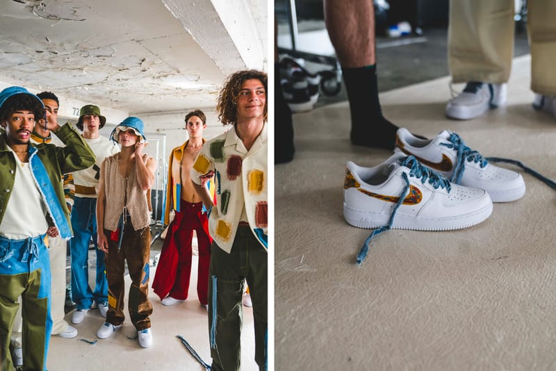 Patchworks colorés et costumes immaculés, nouvelle collab sneakers avec Nike : Rentrez dans les backstages du défilé Pigalle Printemps/Été 2020