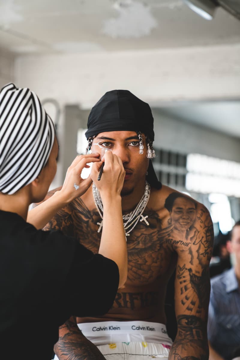 Photo des backstages du défilé Printemps/Été 2020