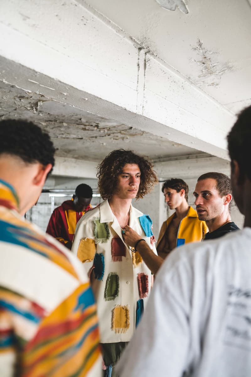 Photo des backstages du défilé Printemps/Été 2020