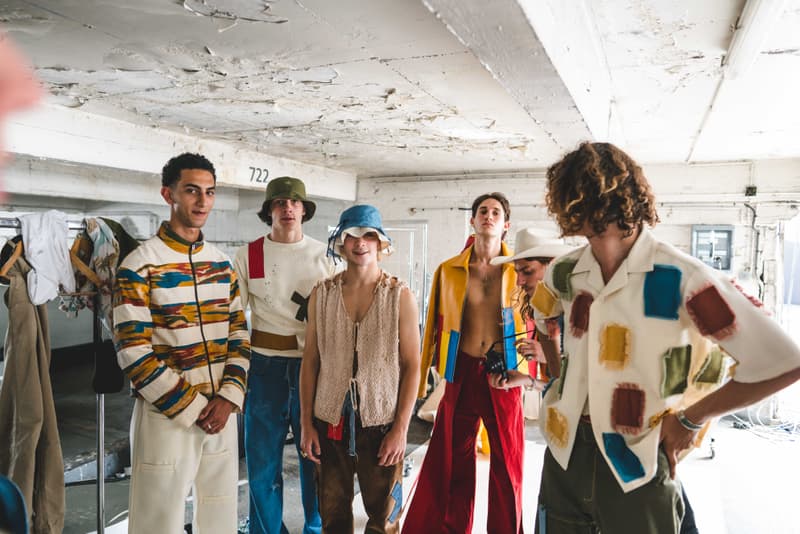 Photo des backstages du défilé Printemps/Été 2020
