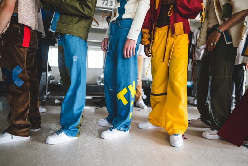 Photo des backstages du défilé Printemps/Été 2020