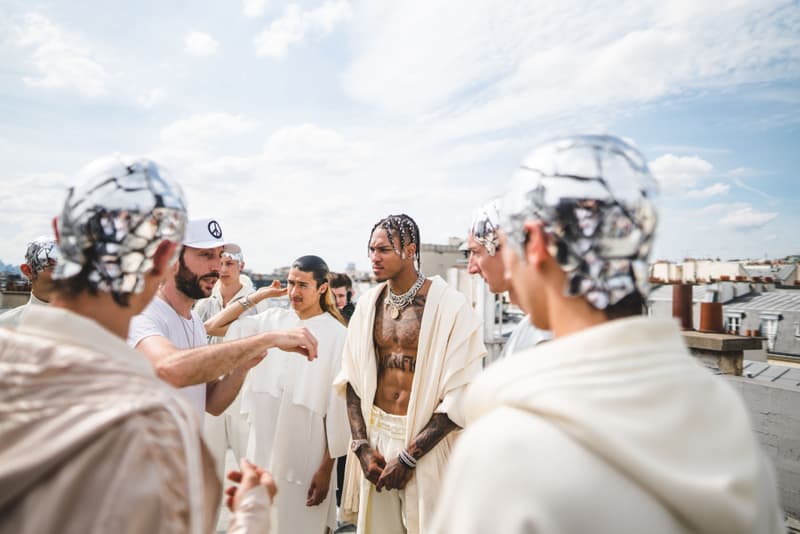 Photo des backstages du défilé Printemps/Été 2020