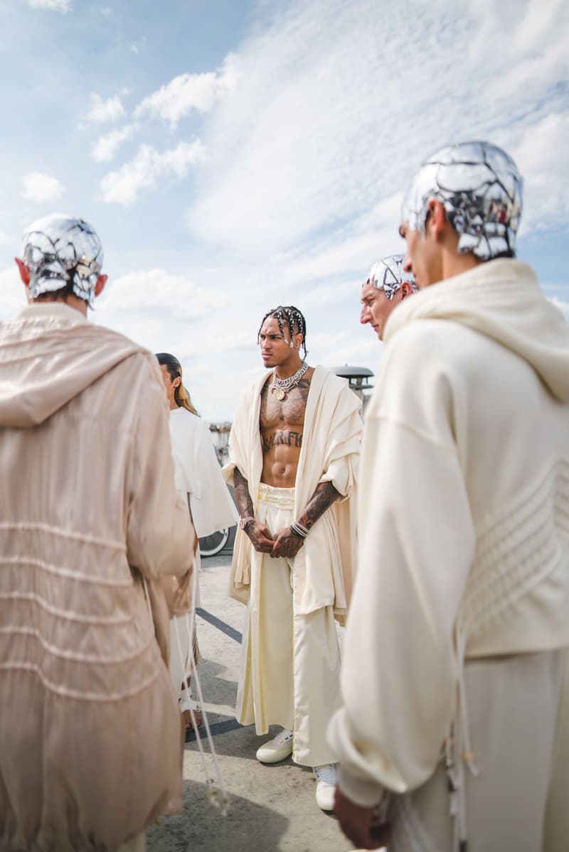 Photo des backstages du défilé Printemps/Été 2020