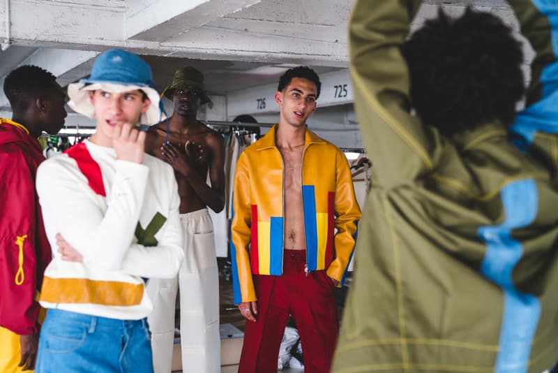 Photo des backstages du défilé Printemps/Été 2020