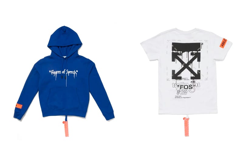 Une partie du merch "Figures of Speech" de Virgil Abloh vient de dropper sur le site d'Off-White™