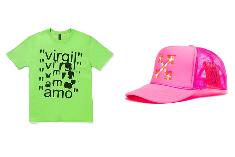 Virgil Abloh sort un nouveau merch coloré pour son expo “Figures of Speech”