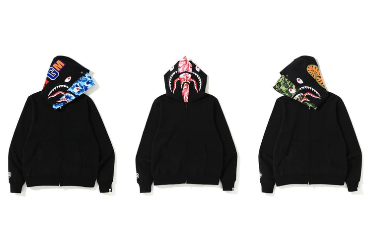 BAPE France vient de dropper des hoodies double capuche