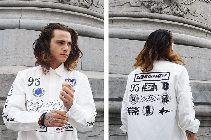 BAPE France a droppé une collection Motorsport