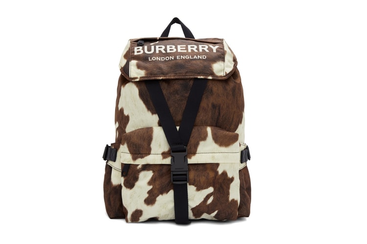 Burberry dévoile un sac à imprimé tacheté