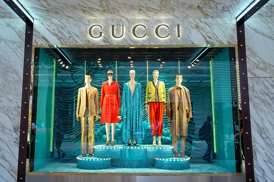 Photo magasin Gucci