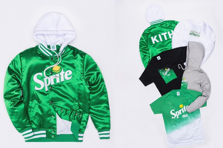 Après le succès de la collection Coca-Cola, KITH droppe aujourd'hui une collab avec Sprite