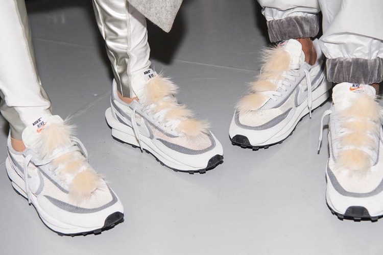 sacai dévoile une édition limitée de ses paires collaboratives avec Nike avec zipper et fausse fourrure