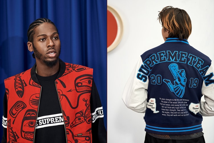 Un autre regard sur la collection Automne/Hiver 2019 de Supreme dans cet éditorial de THEM Magazine