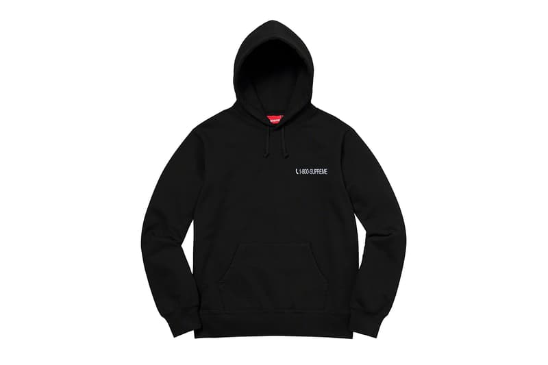 supreme, automne hiver, hoodie, tee-shirt