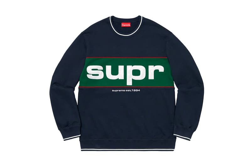 supreme, automne hiver, hoodie, tee-shirt 