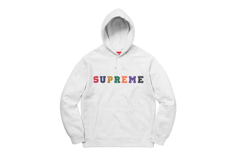 supreme, automne hiver, hoodie, tee-shirt 