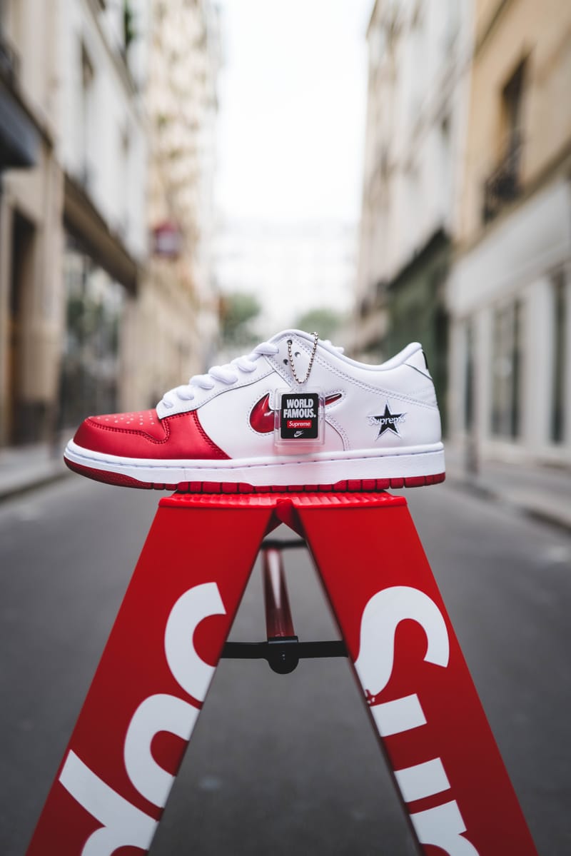 nike sb dunk red low