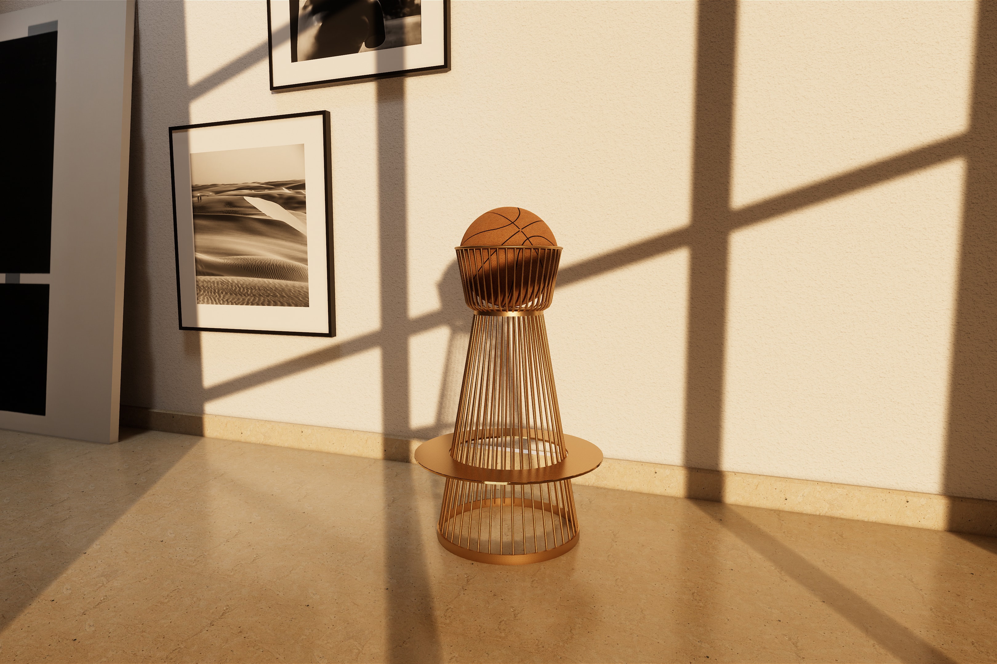 Basketball design meuble