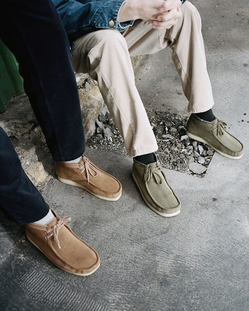 clarks homme wallabee